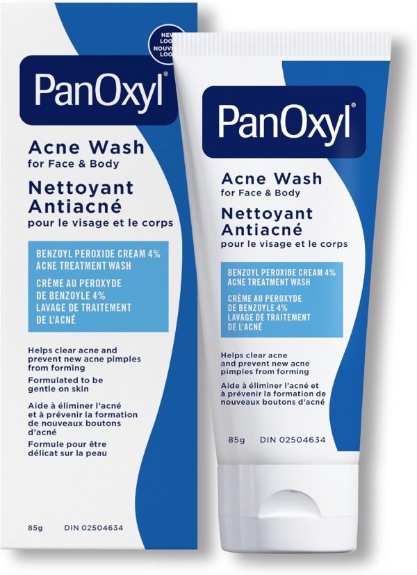 PanOxyl Acne Creamy Wash 4% Benzoyl Peroxide 170g