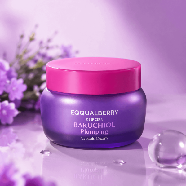 EQUALBERRY Deep Cera Bakuchiol Plumping Capsule Cream 50 ml